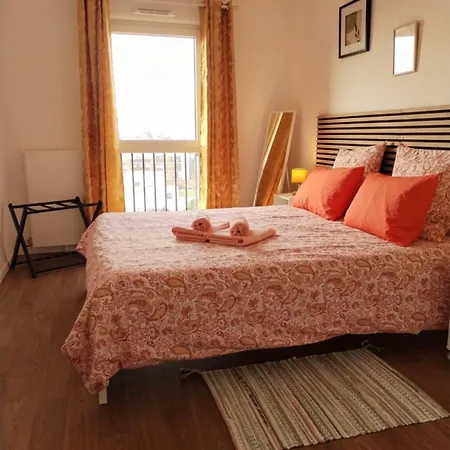 L'oranger Cosy, Moderne, Parking Prive, Proche Tramway *